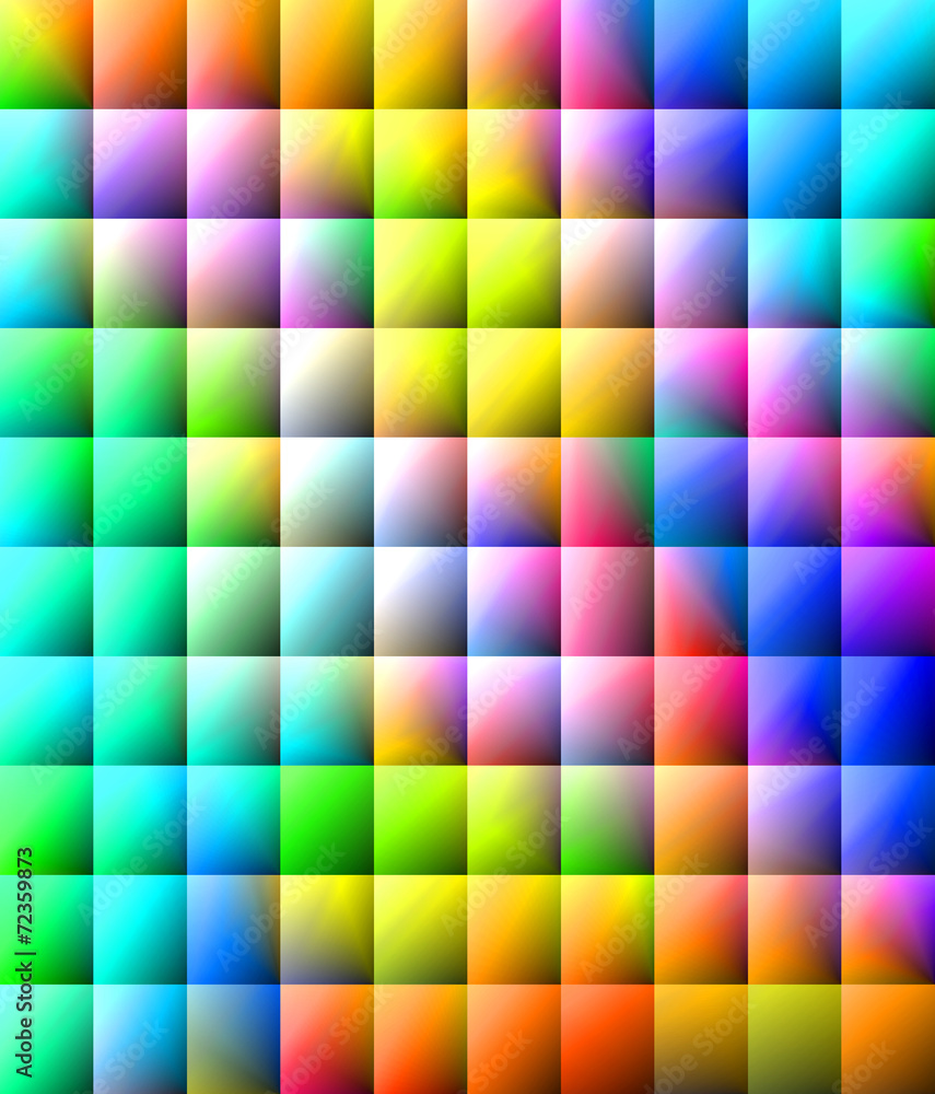 Cool rainbow colored background - squared pattern Cool rainbow colored background - squared pattern