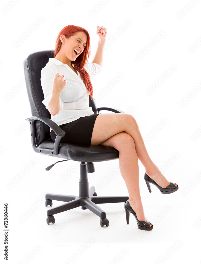 model isolated on plain background screaming model isolated on plain background screaming