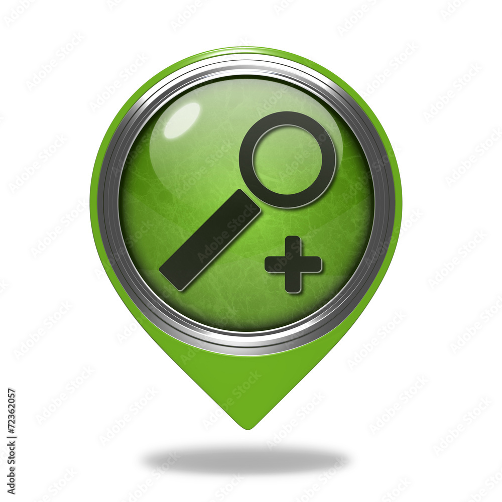search pointer icon on white background search pointer icon on white background