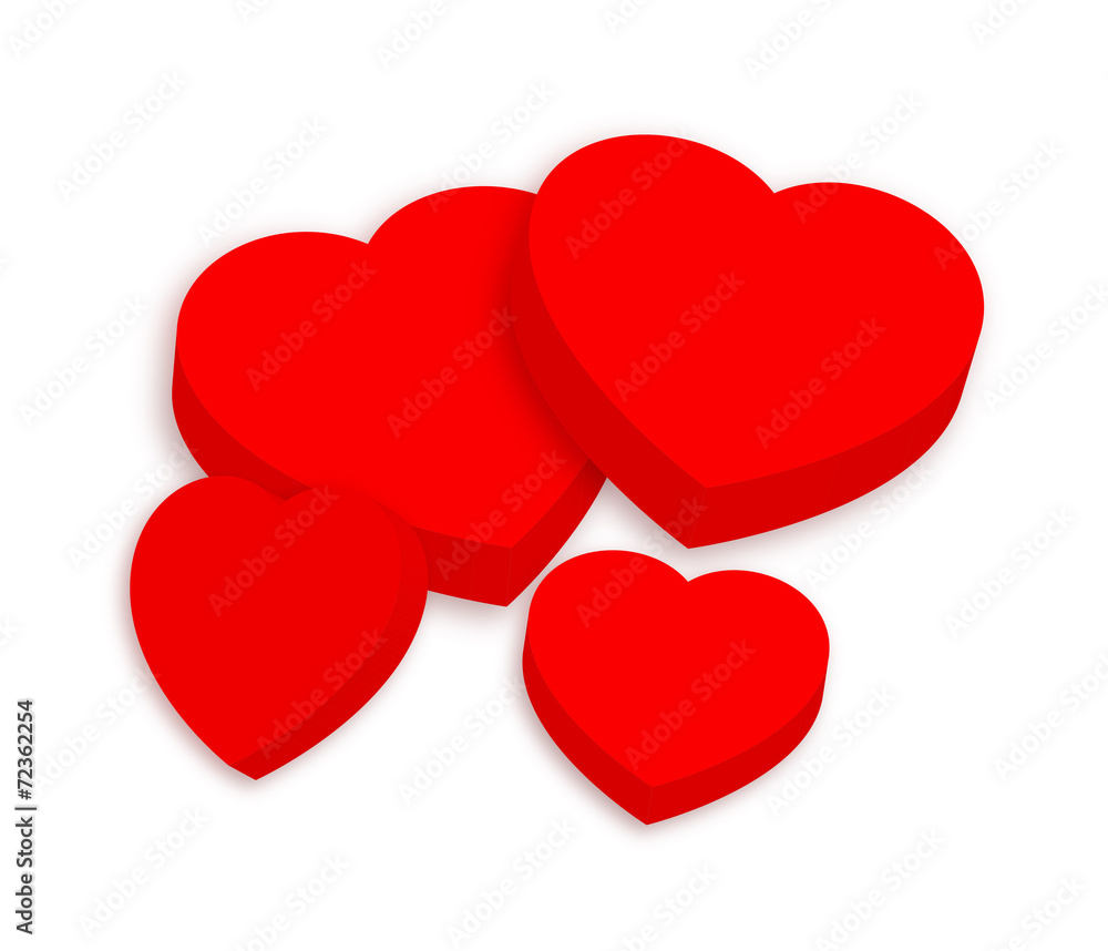 3d Hearts 3d Hearts