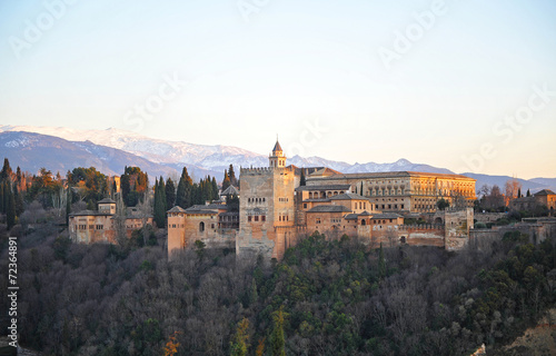 Alhambra de Granada, Andalucía, España