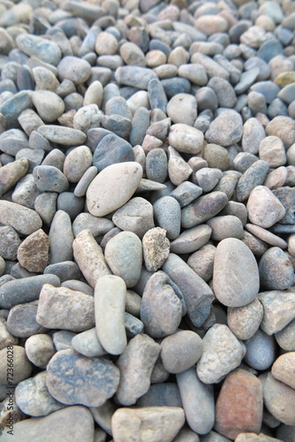 Sea gravel pebbles