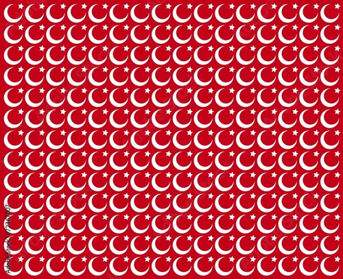 Flag of Turkey photo
