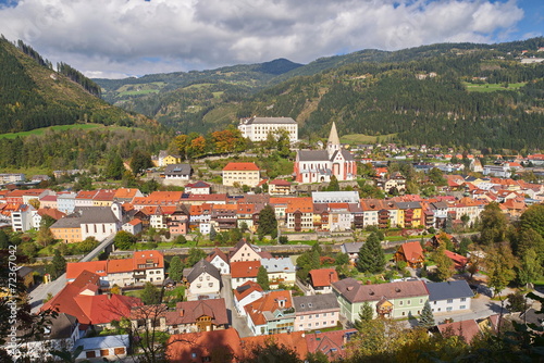 Stadtansicht Murau / Steiermark / Österreich photo