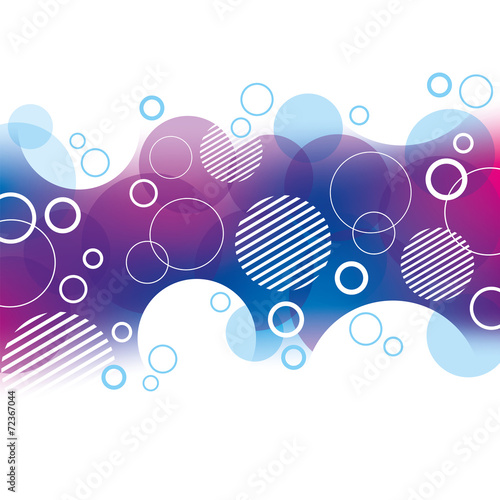 Abstract Background with Circles