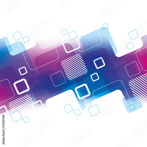 Abstract Background with Squares