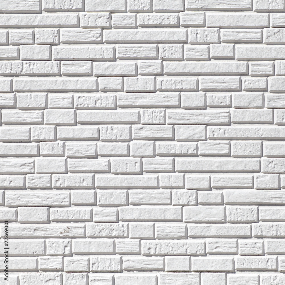 Naklejka premium The modern white concrete tile wall background
