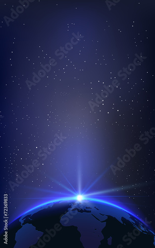 Vector Planet Earth Illustration