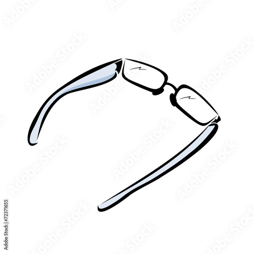 Glasses sketch