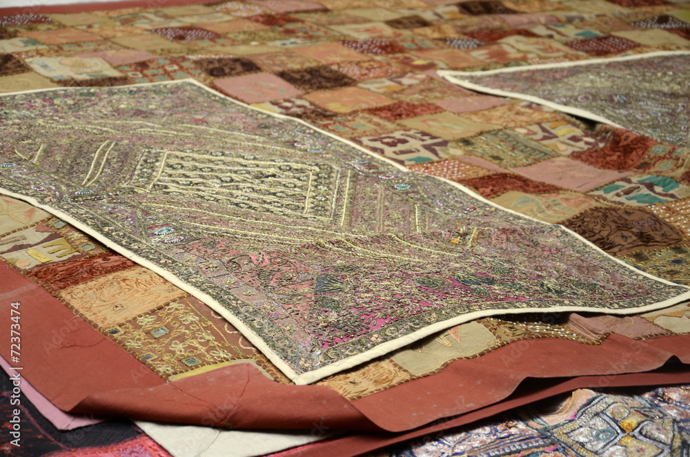 Fototapeta premium Magasin de tapis rajasthani