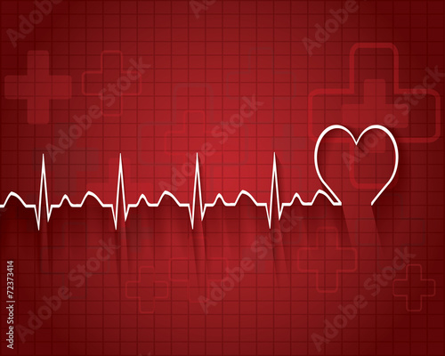 Vector illustration of abstract medical background .