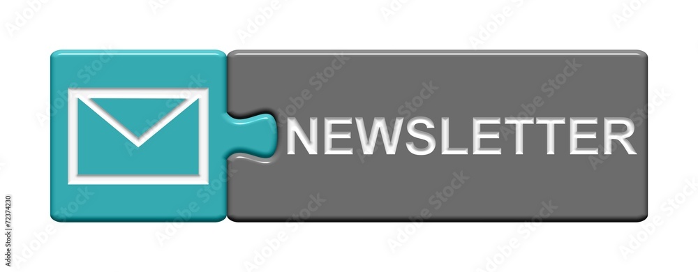 Puzzle Button grau hellblau: Newsletter Puzzle Button grau hellblau: Newsletter