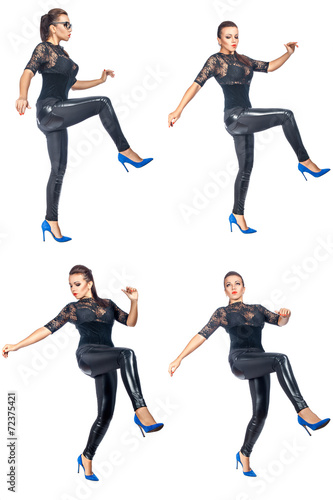 Fotografia Collage of four girls.