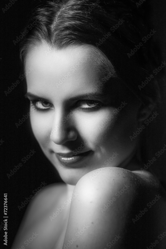 luxury woman smiling luxury woman smiling