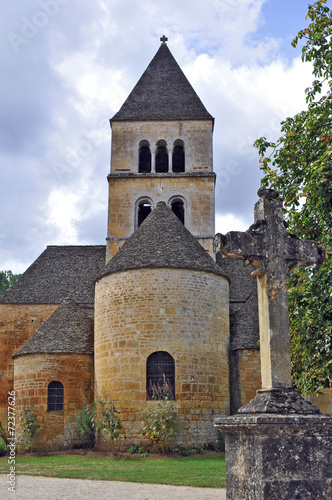 La chiesa di Saint Leonce sur Vezere, Dordogna - Aquitania