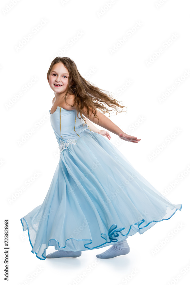 Little dancing girl