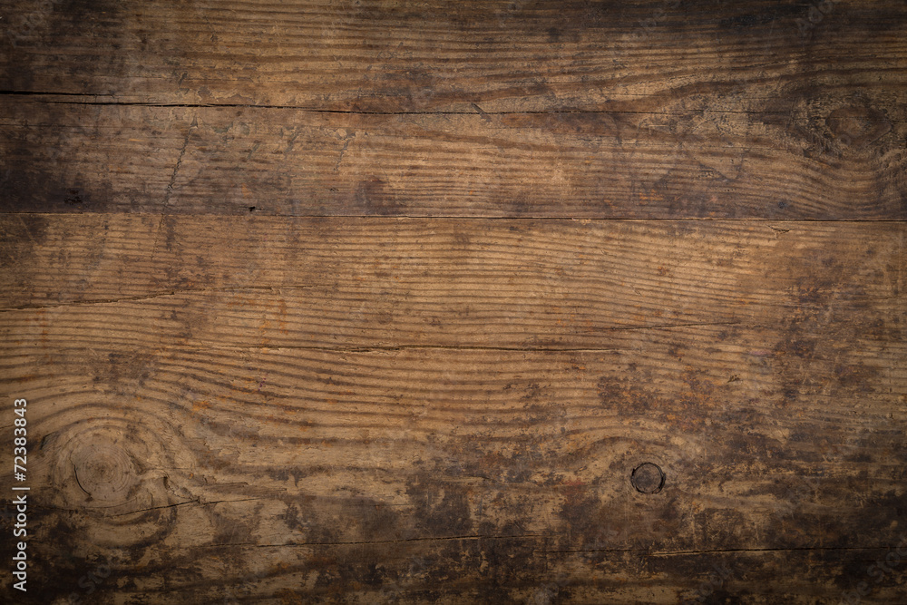 Brown wood texture. Abstract background - obrazy, fototapety, plakaty 