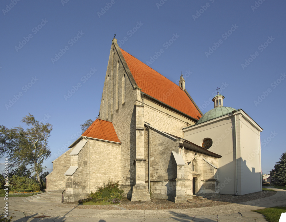 Church of Sts. Peter and Paul in Stopnica. Poland Church of Sts. Peter and Paul in Stopnica. Poland