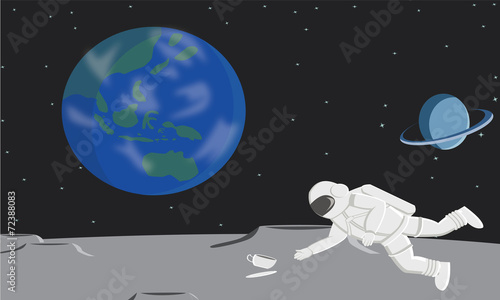 tea time on the moon