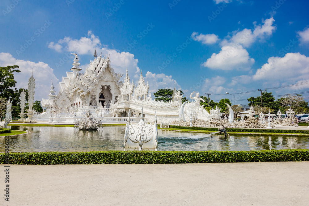 Thailand Temple - Wat Rong Khun of Chiangrai Thailand