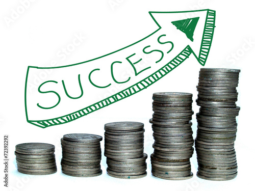 Money Saving And Passive Income Concept idea