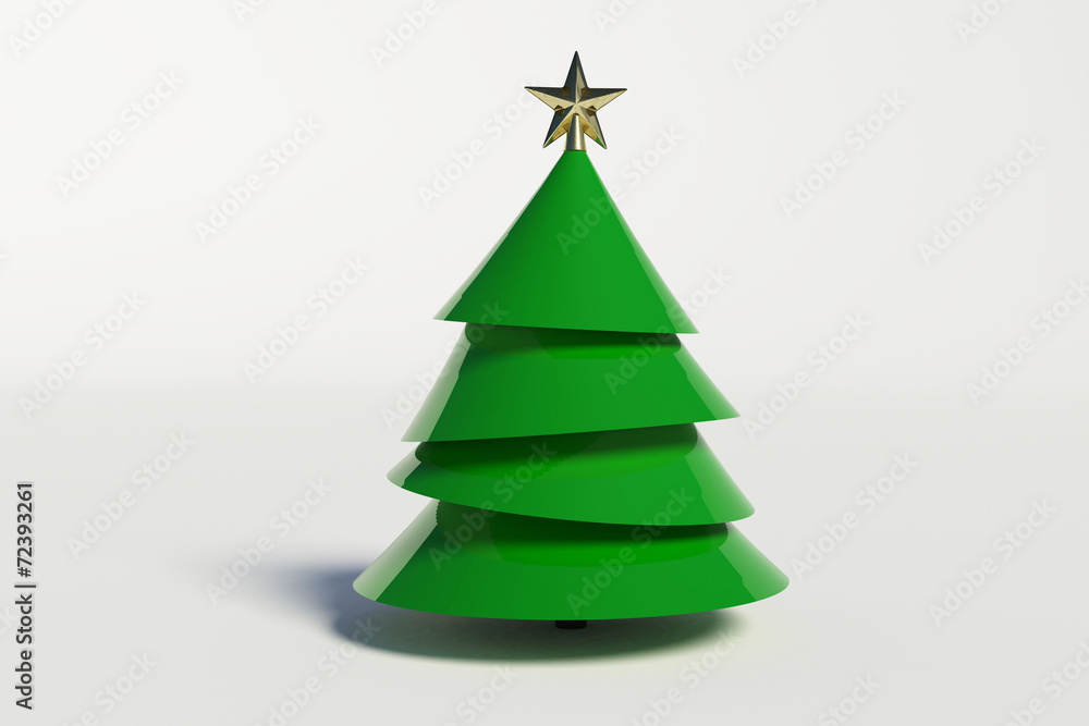 Obraz premium 3d christmas tree