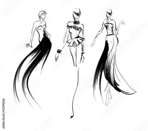SKETCH. fashion girls