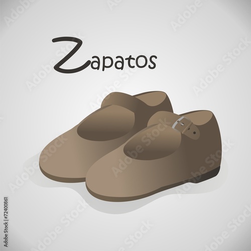 Abecedario en Español_Z de Zapatos