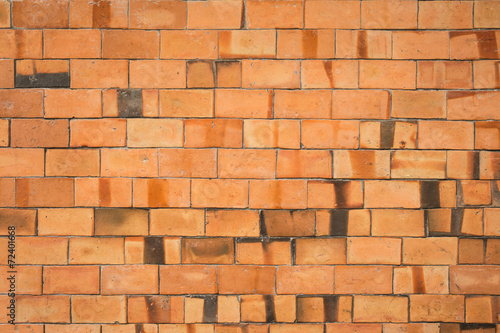 brick wall dirty weathered texture background