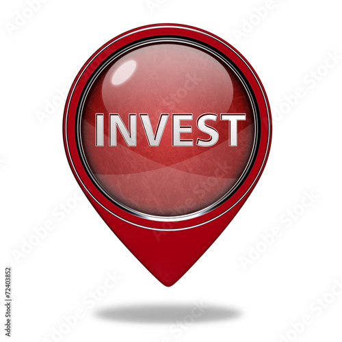 Free Download Invest pointer icon on white background - GFXLoad