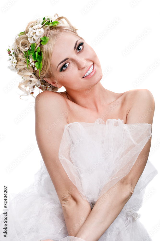 Sensual portrait of woman