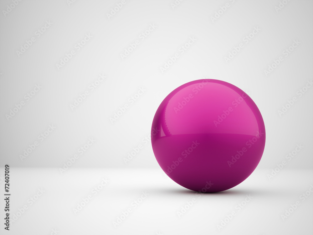 Pink abstract sphere concept Pink abstract sphere concept