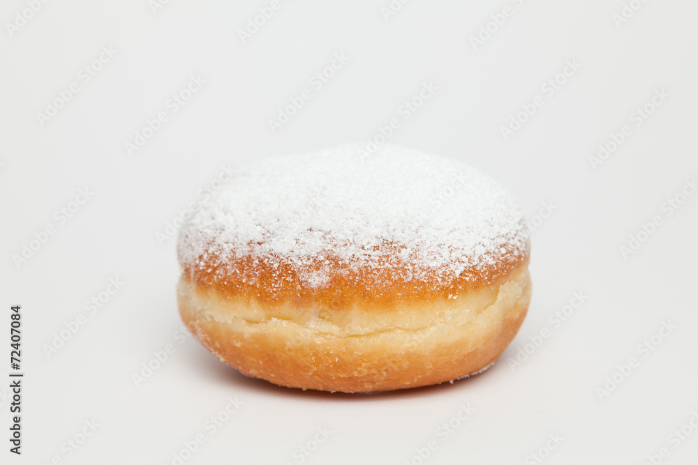 einzelner berliner pfannkuchen