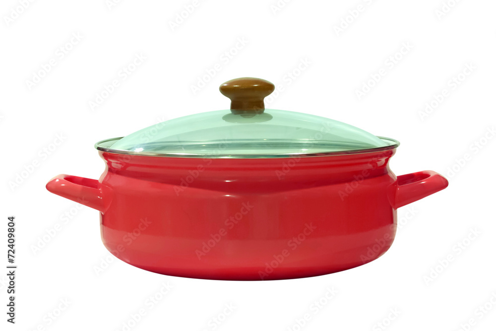 pot isolated on white background pot isolated on white background