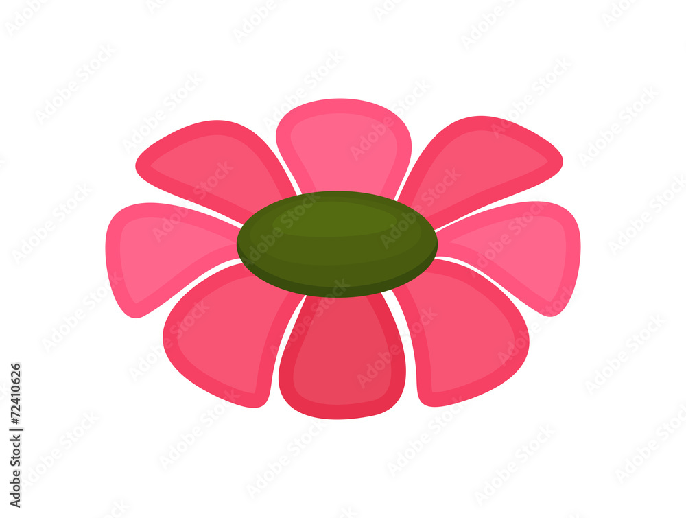 Pink Daisy Vector Pink Daisy Vector