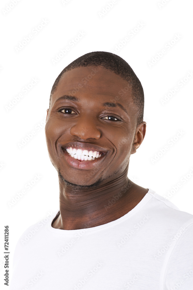 Obraz premium Happy black man