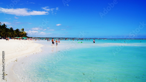 Playa de Boca Chica. Caribe. Santo Domingo. República Dominicana