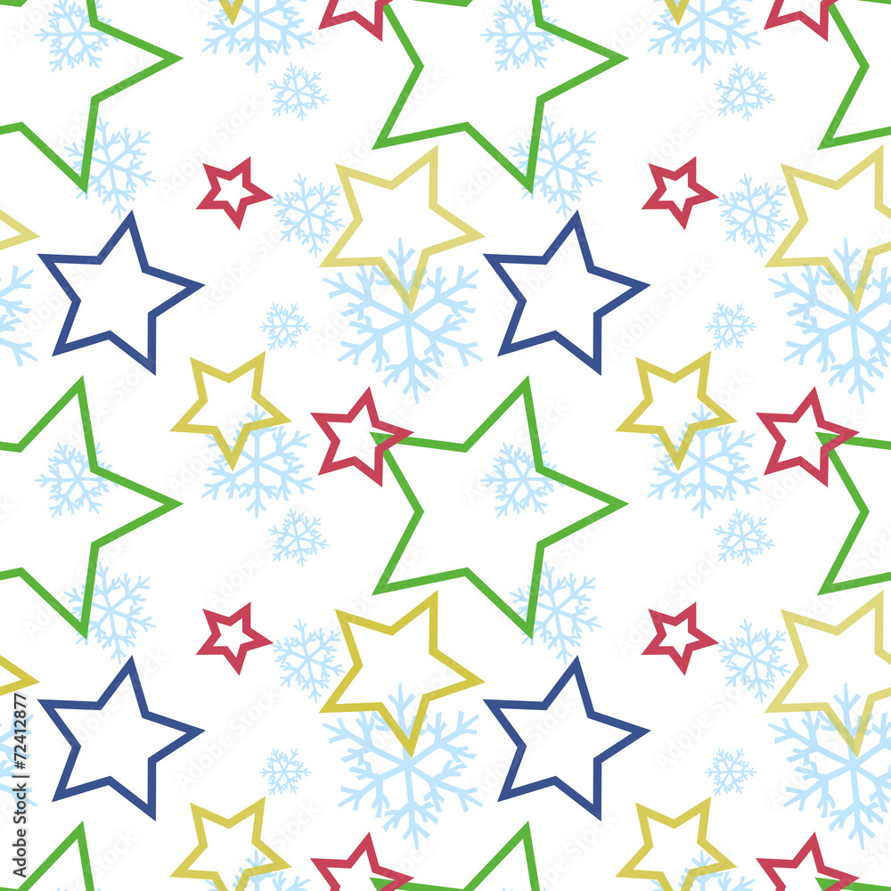 Seamless winter pattern vector illustration Seamless winter pattern vector illustration