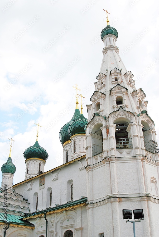 Church of Elijah the Prophet in Yaroslavl (Russia).