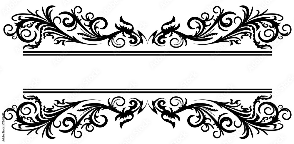Floral frame 2 Floral frame 2
