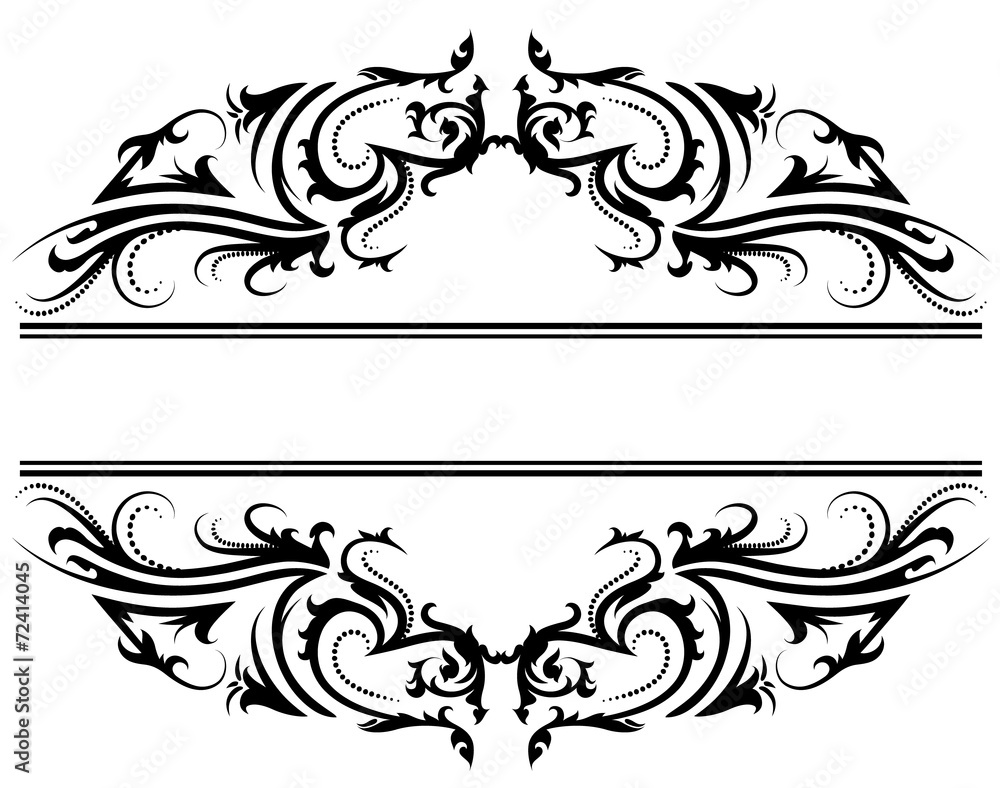 Floral frame 3 Floral frame 3