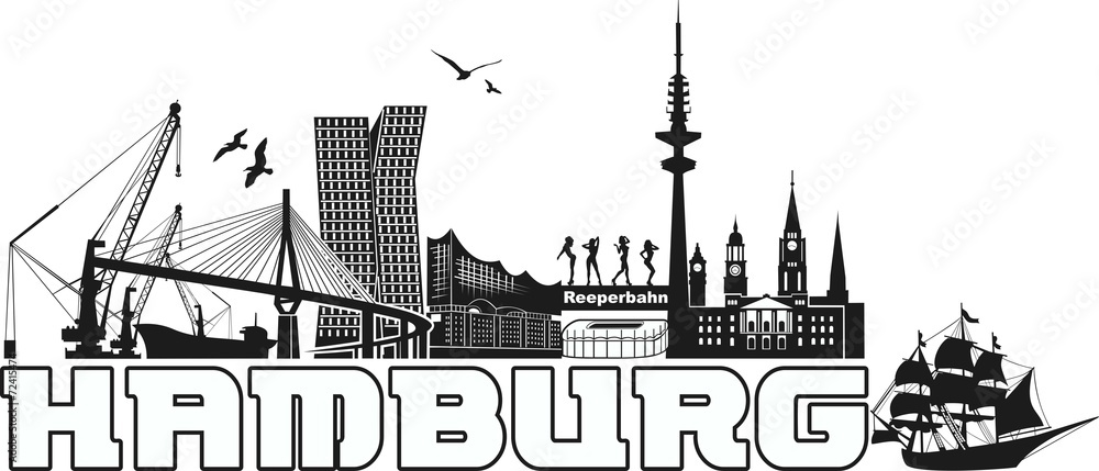 Obraz premium Hamburg01EG1