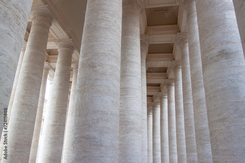 Columns at Saint Peter's Square