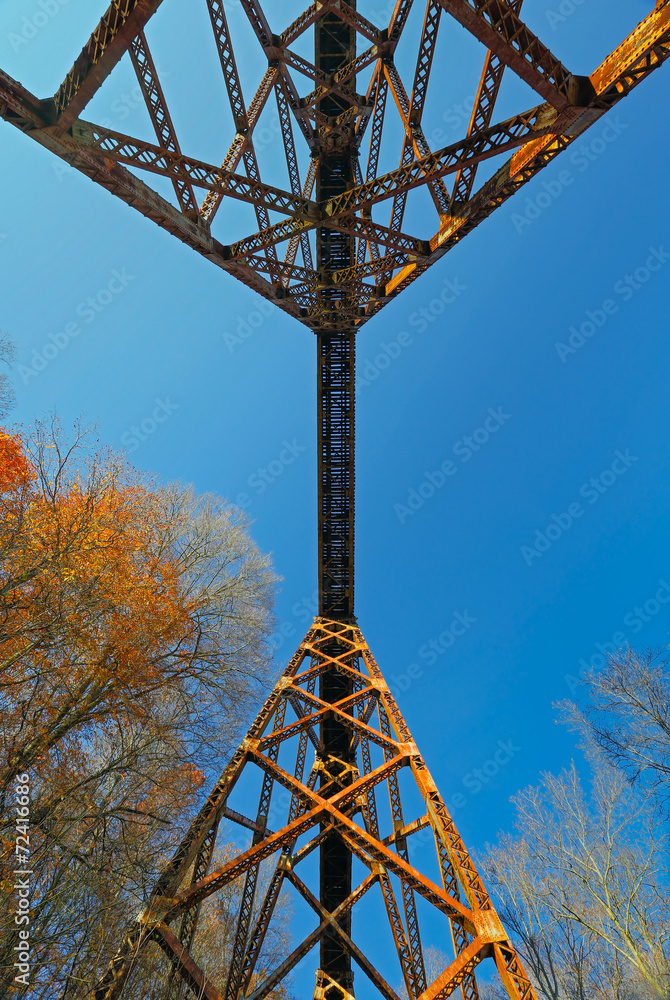 Obraz premium Beneath the Trestle