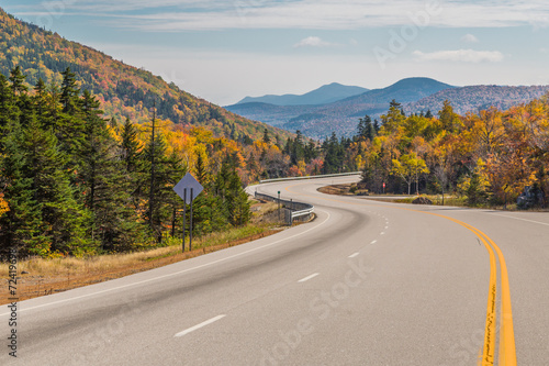 Scenic highway 16, NH photo