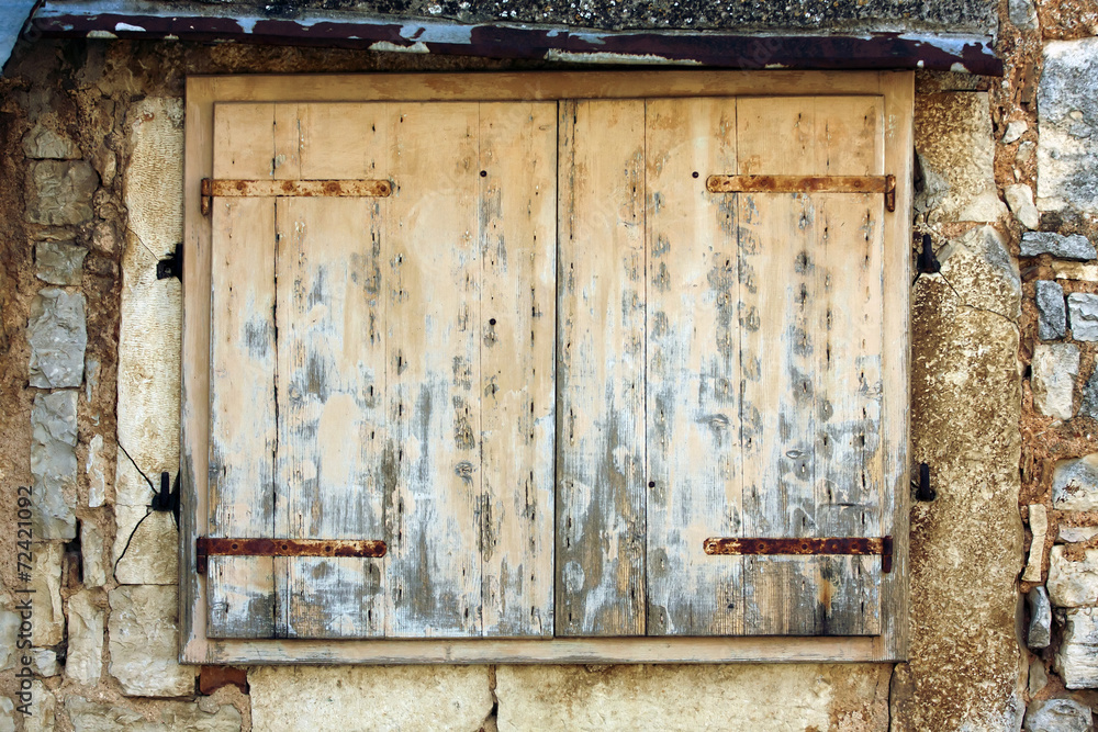 Very old cracked window Very old cracked window