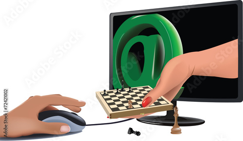 gioco degli scacchi online photo