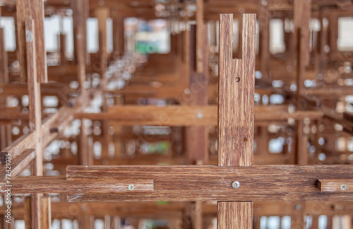 installazione in legno