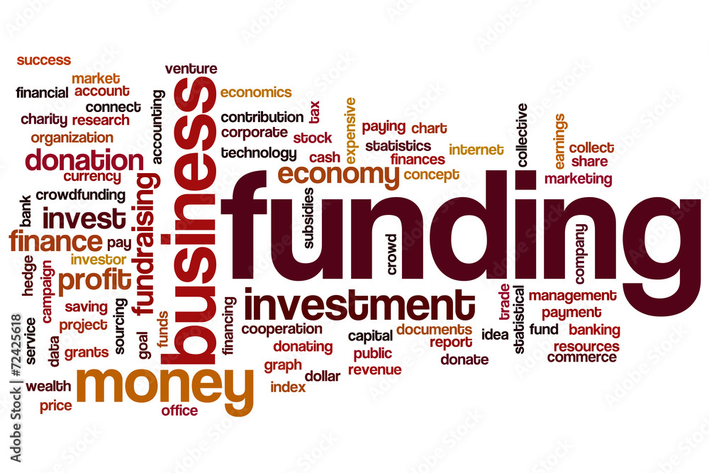 Funding word cloud Funding word cloud