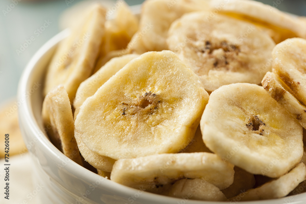 Homemade Dehydrated Banana Chips Homemade Dehydrated Banana Chips